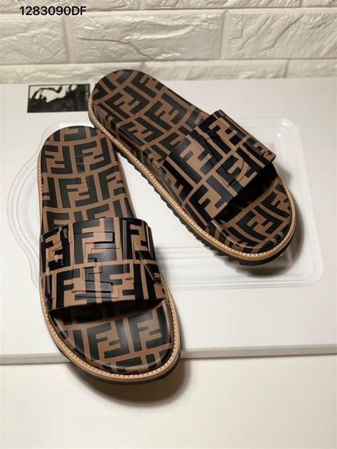 fendi denim slippers|fendi chelsea boots men's.